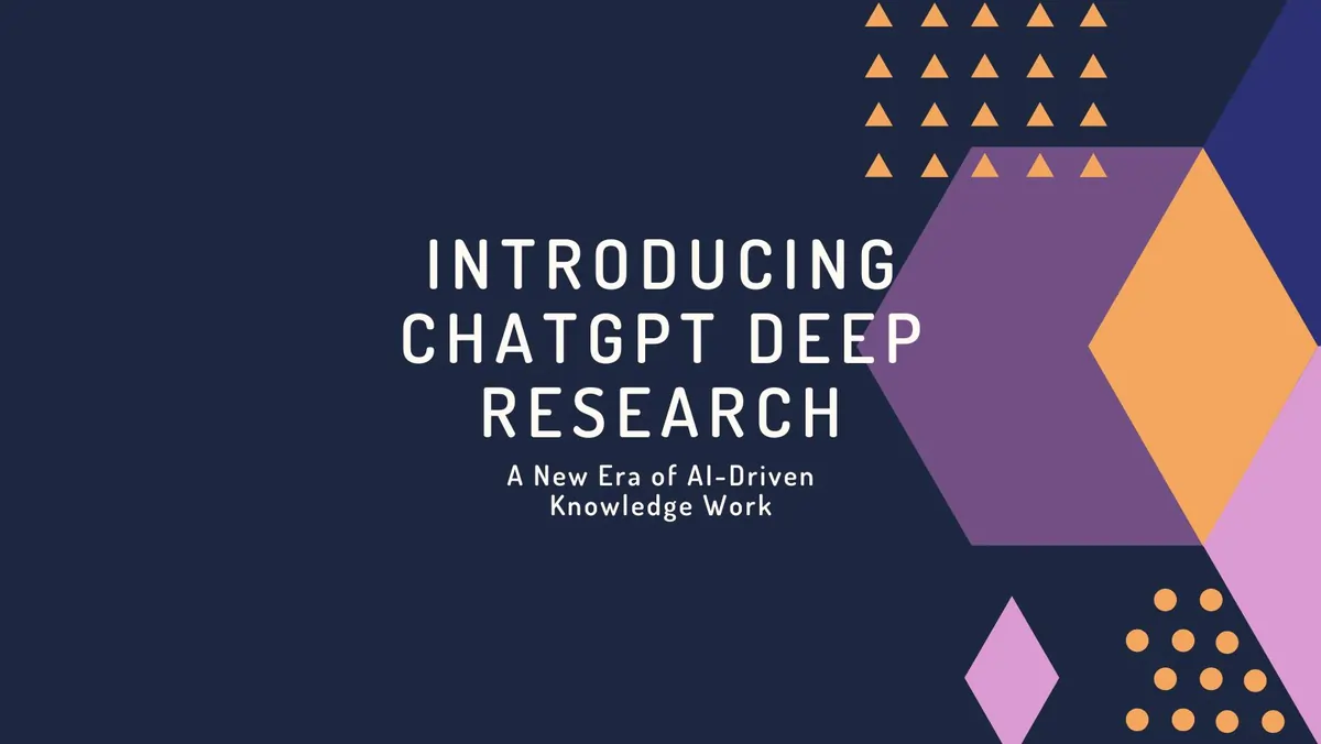 Introducing ChatGPT Deep Research: A New Era of AI-Driven Knowledge Work